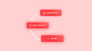 Download Button with Countdown